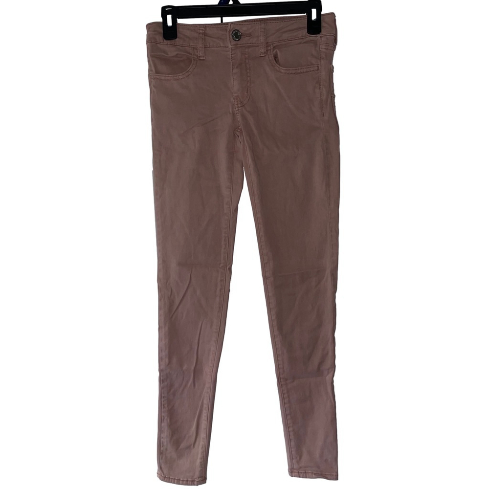 Women's American Eagle Outfitters Dusty Pink Jeggings Size 2